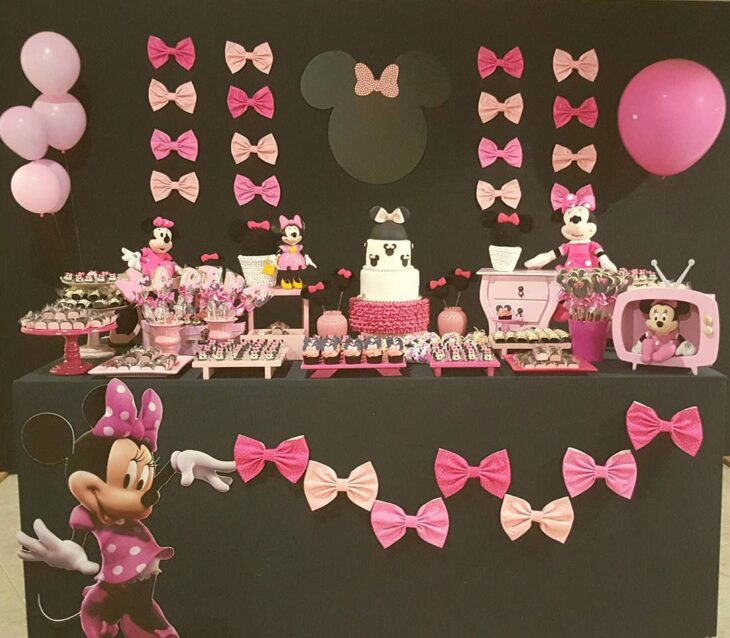 tnt ou eva qual melhor decoração minnie rosa