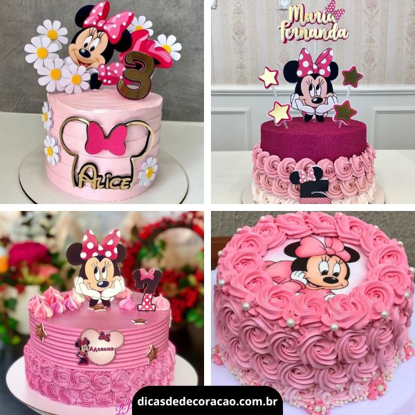 decoração da minnie simples