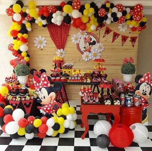 decoração da minnie simples