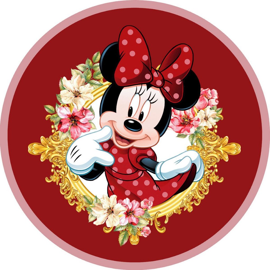 decoração da minnie vermelha