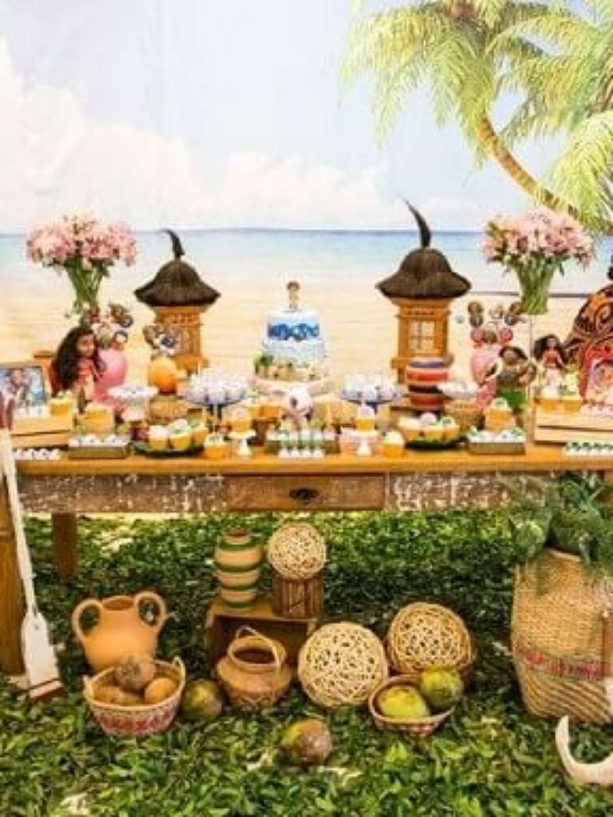 Como Escolher a Paleta de Cores Ideal para sua Festa Moana (Adulto e Infantil)