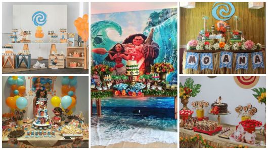 decoração da moana