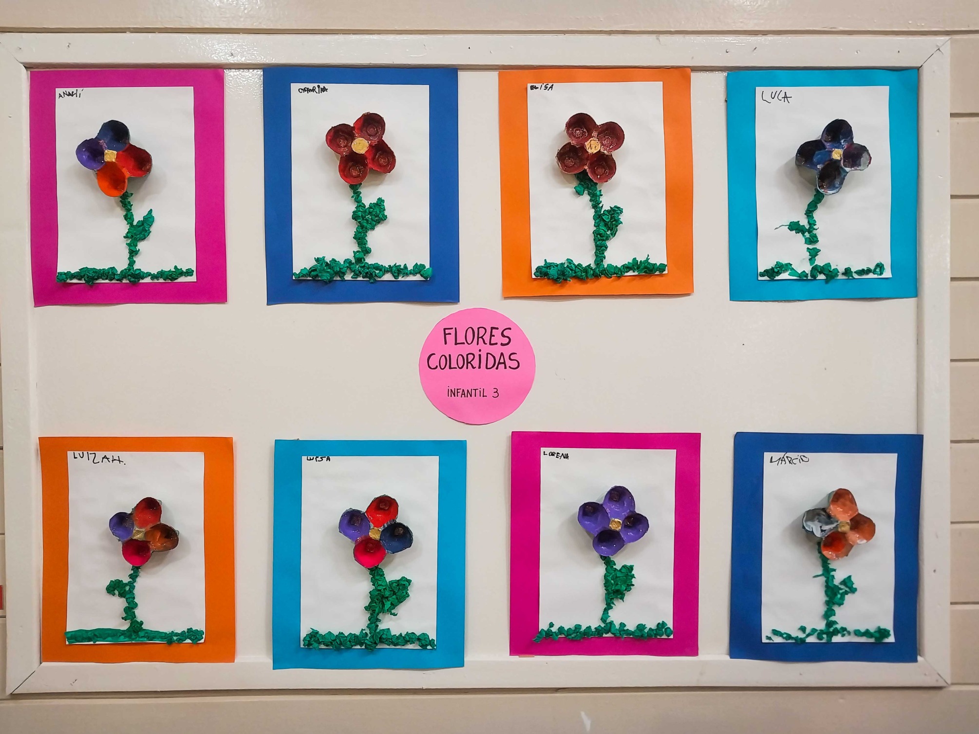 decoração da primavera para escola