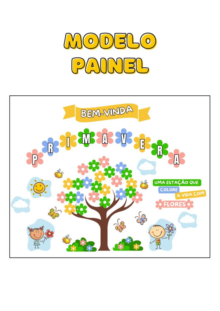 10 ideias criativas decoração primavera escola infantil