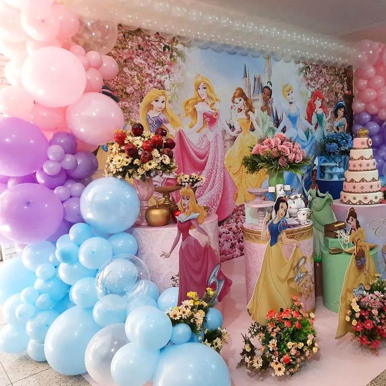 decoração das princesas