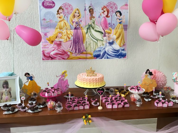 Guia Completo de Paletas de Cores para sua Festa de Princesas Disney