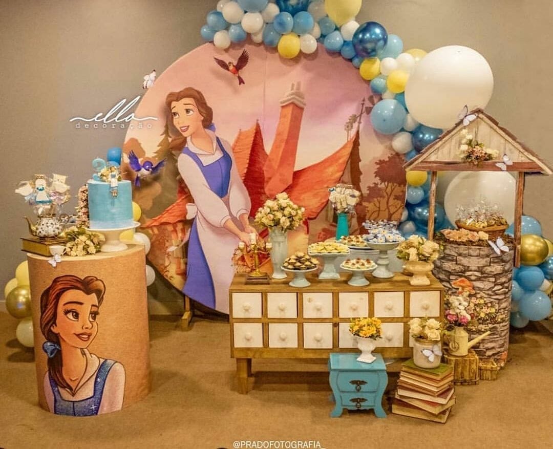Guia Completo de Paletas de Cores para sua Festa de Princesas Disney