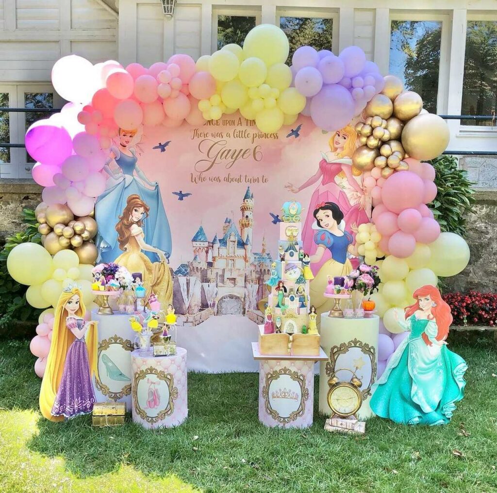 Decoração de Festa Princesas Luxo: Itens Essenciais para um Evento Inesquecível