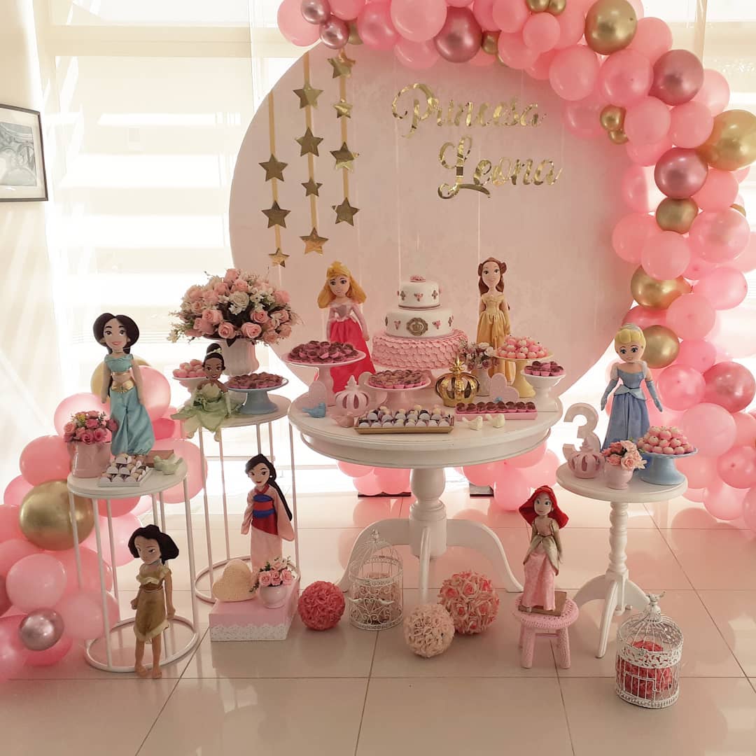 decoração das princesas simples