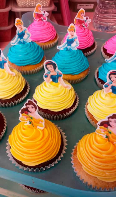 decoração das princesas simples