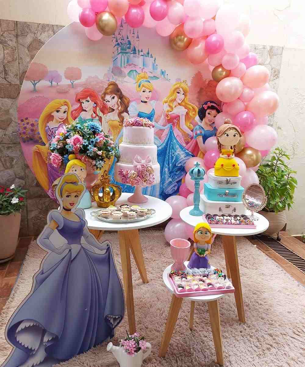decoração das princesas simples