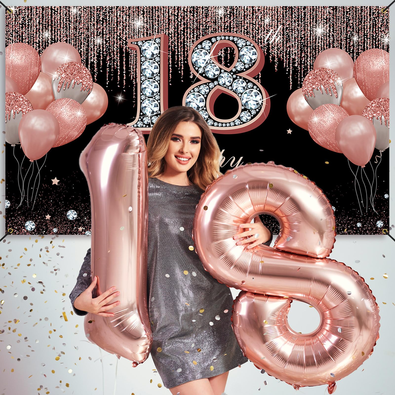 ideias criativas decoração festa 18 anos feminina