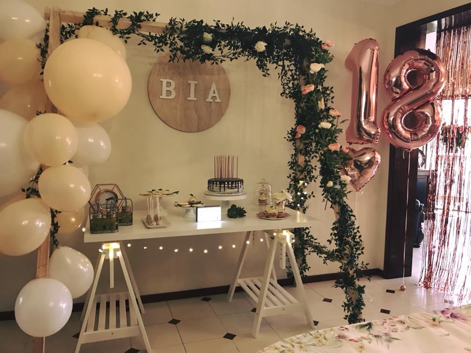 decoração de 18 anos feminino