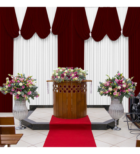 erros comuns decoração altar evangélico simples