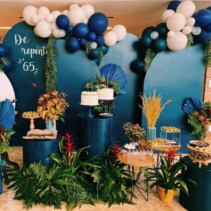 erros comuns ao decorar aniversário azul simples