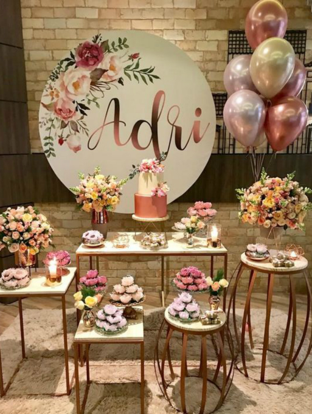 decoração de aniversário de 15 anos