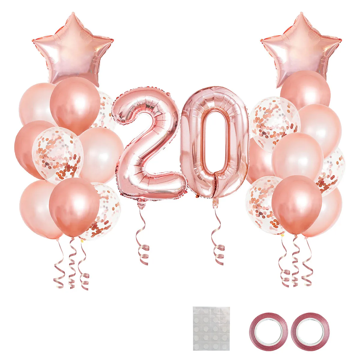 decoração de aniversário de 20 anos