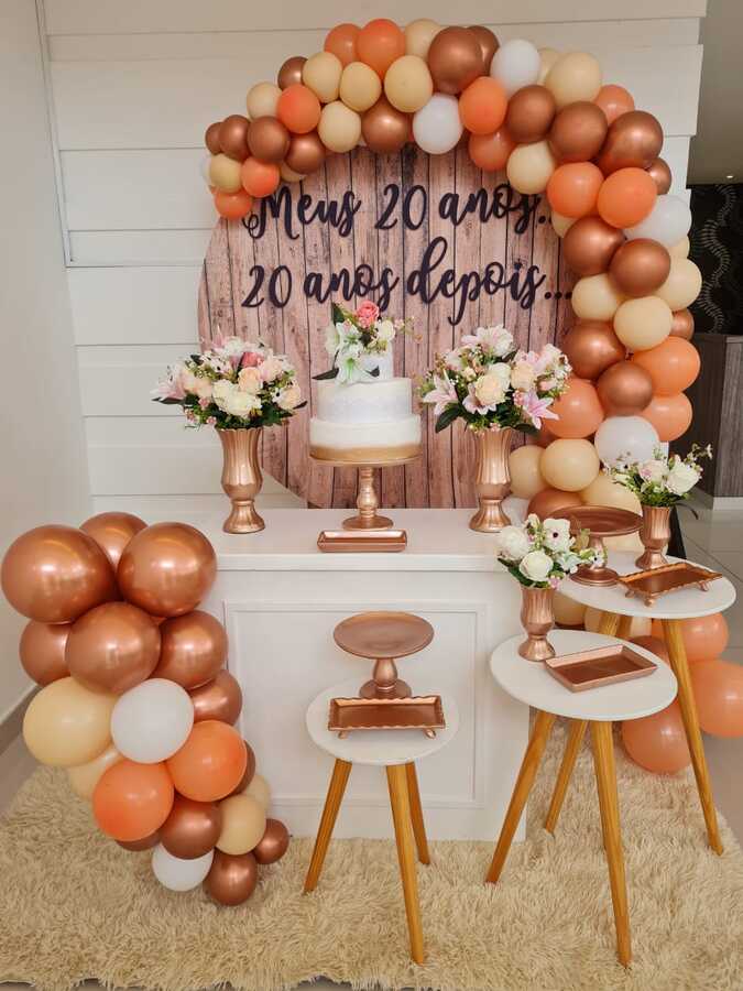 decoração 20 anos minimalista ou luxuosa qual escolher