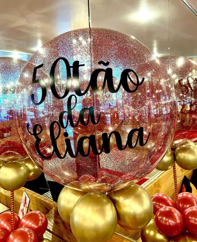 decoração de aniversario de 50 anos feminino simples