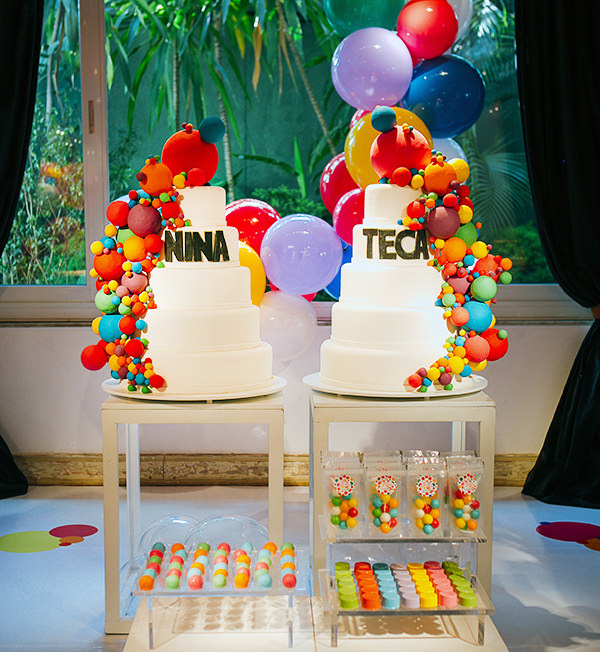 10 ideias de decoração de aniversário de gêmeas que você vai amar