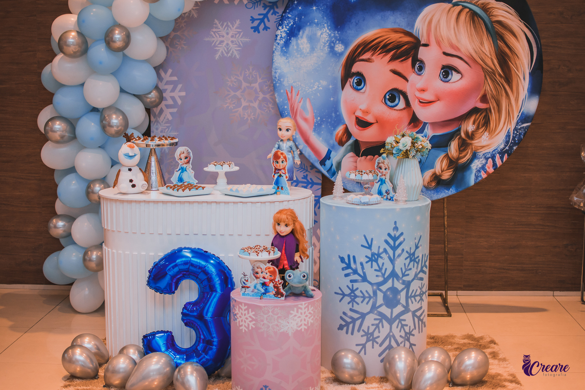 decoração de aniversário de menina de 3 anos