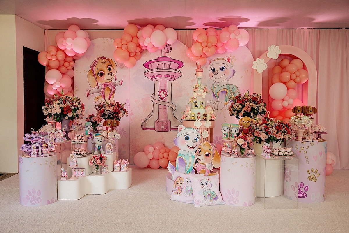 decoração aniversário menina 3 anos barato
