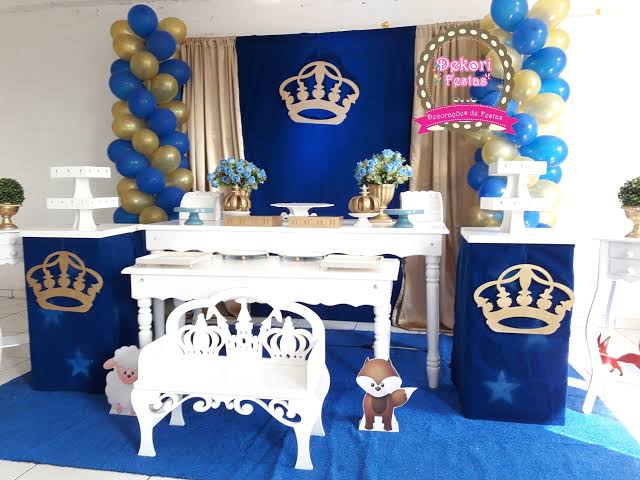 decoração de aniversário de menino simples com balões