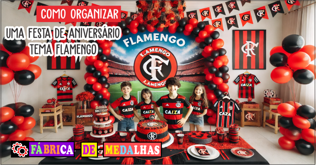 decoração de aniversário do flamengo
