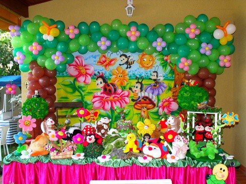 quanto custa decoração jardim encantado 1 ano