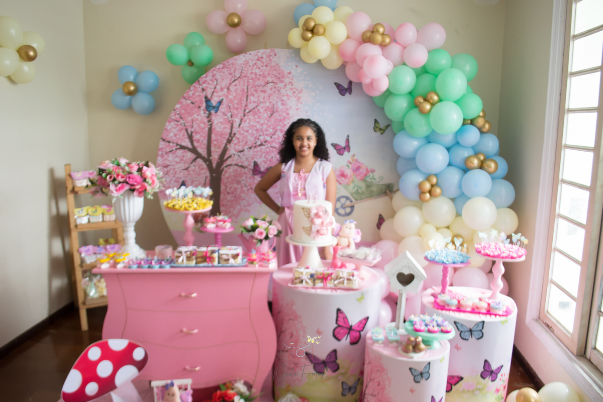 quanto custa decoração jardim encantado 1 ano