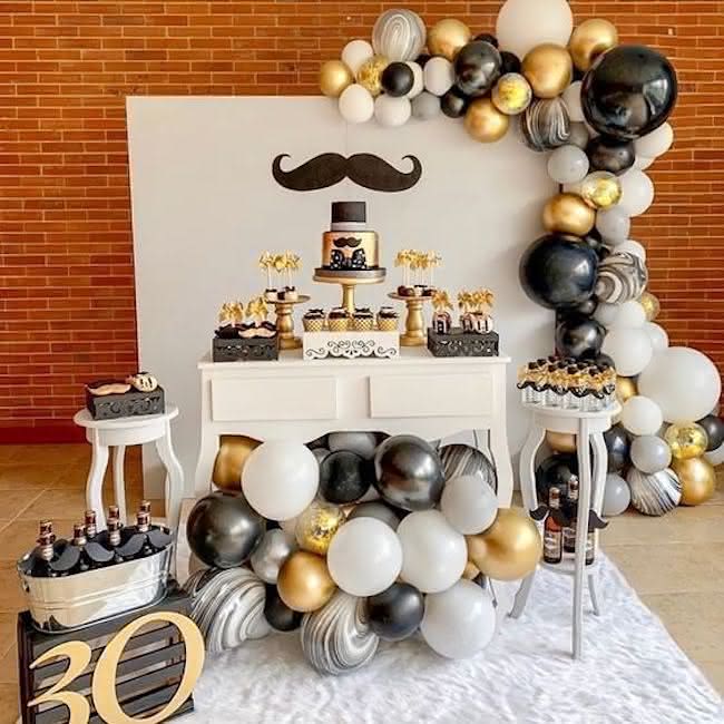 decoração de aniversário masculino