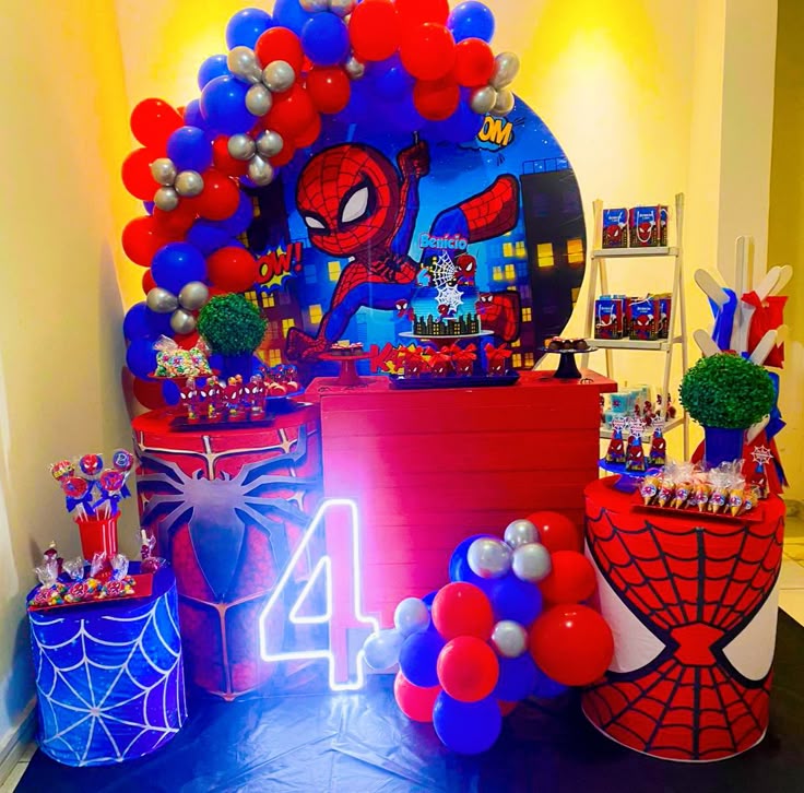 decoração de aniversario masculino simples