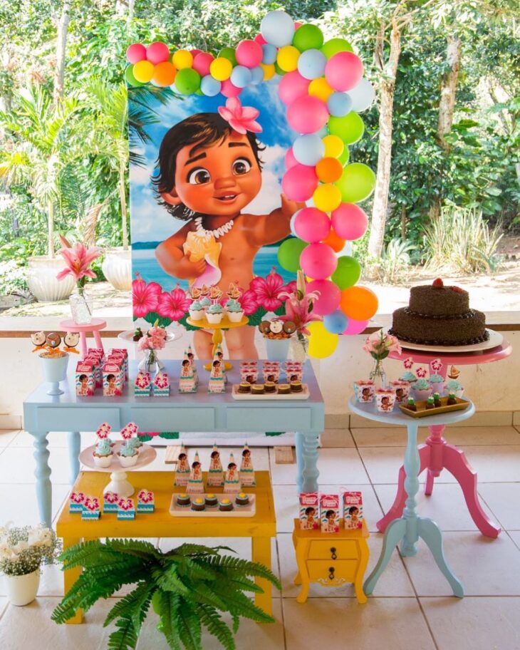 erros comuns decoração festa moana baby