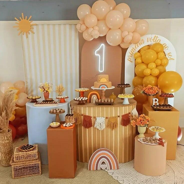 temas de festa de 1 ano mais fofos para meninas