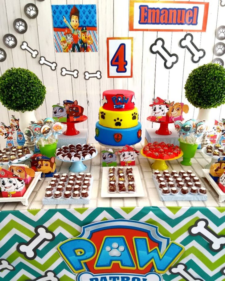 quanto custa decoração patrulha canina completa