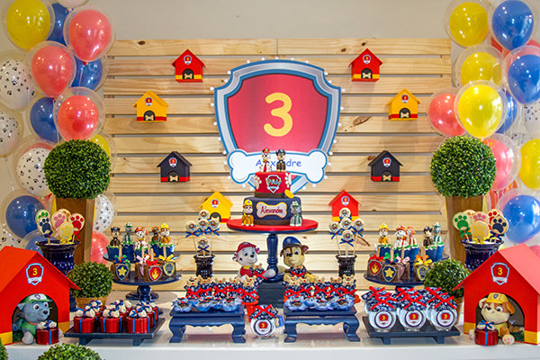 quanto custa decoração patrulha canina completa