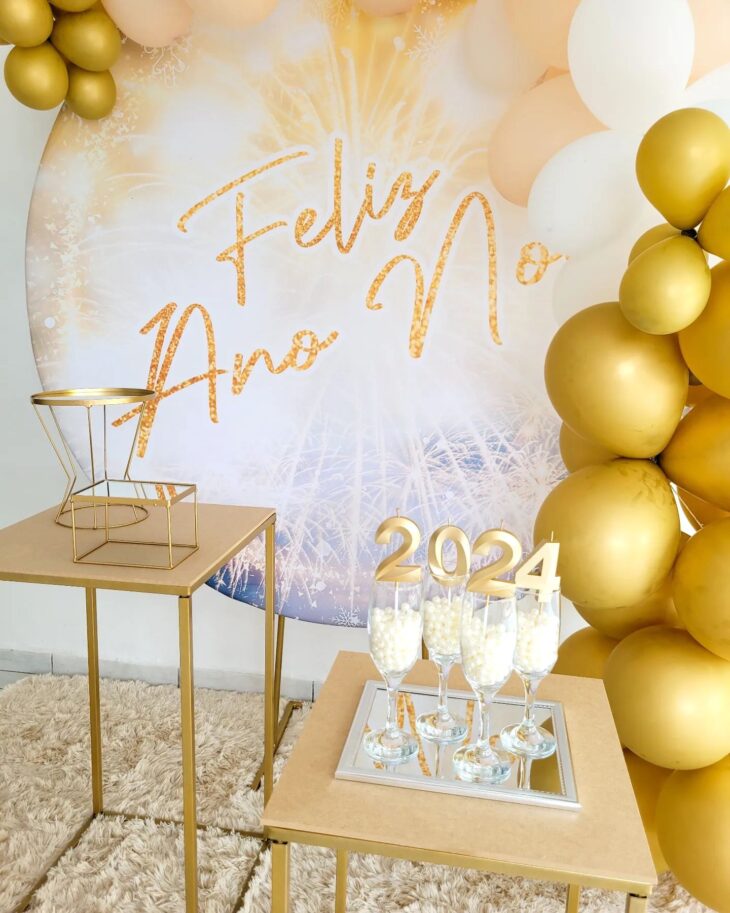 decoração de ano novo 2025