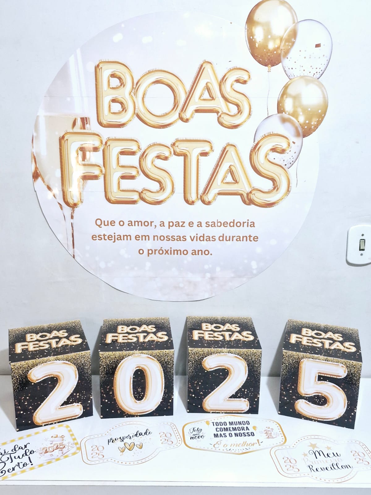 decoração de ano novo 2025
