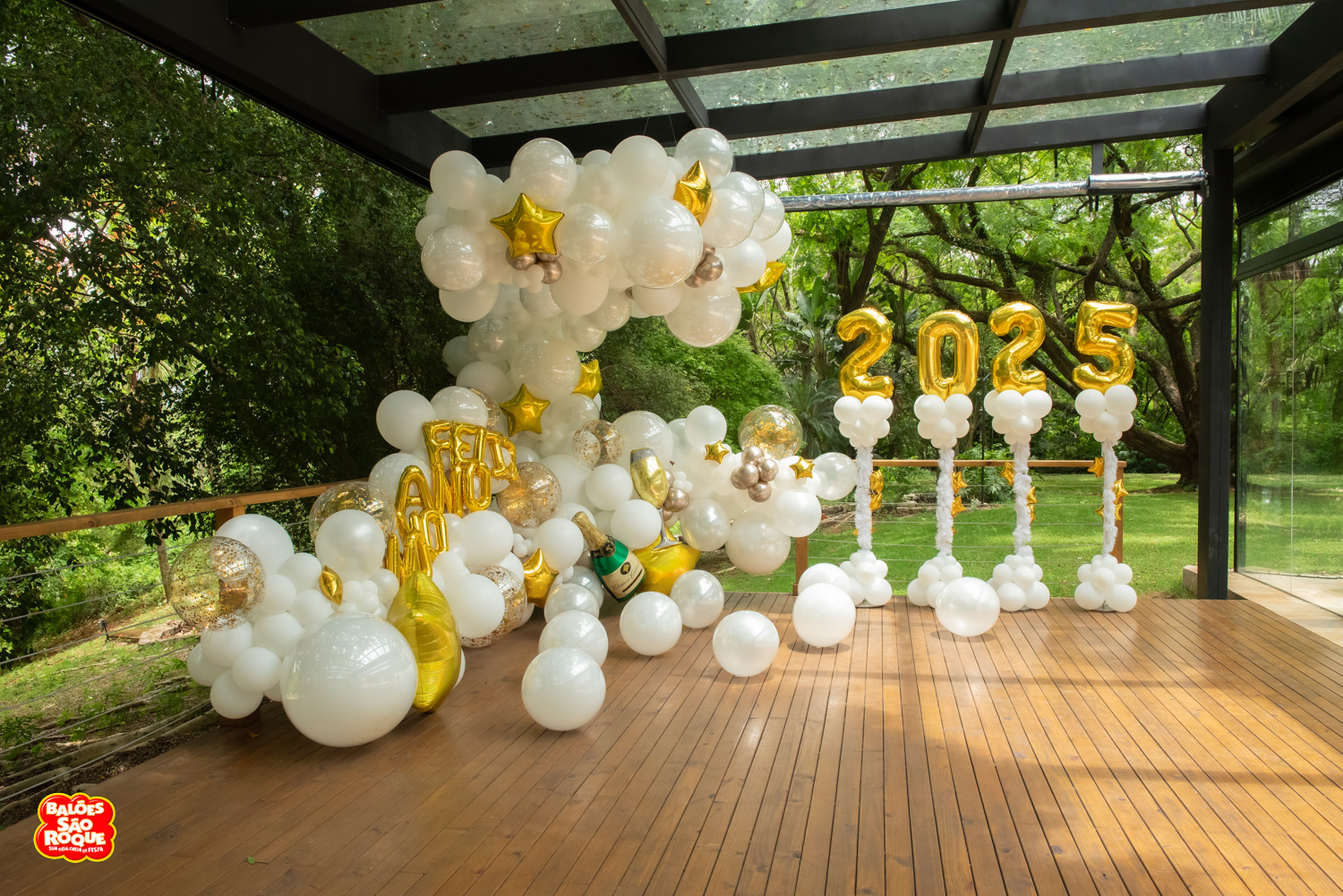 decoração de ano novo 2025