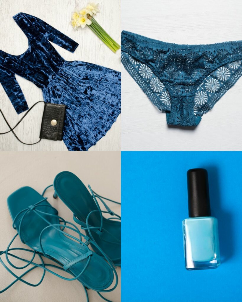 decoração de ano novo 2026 azul