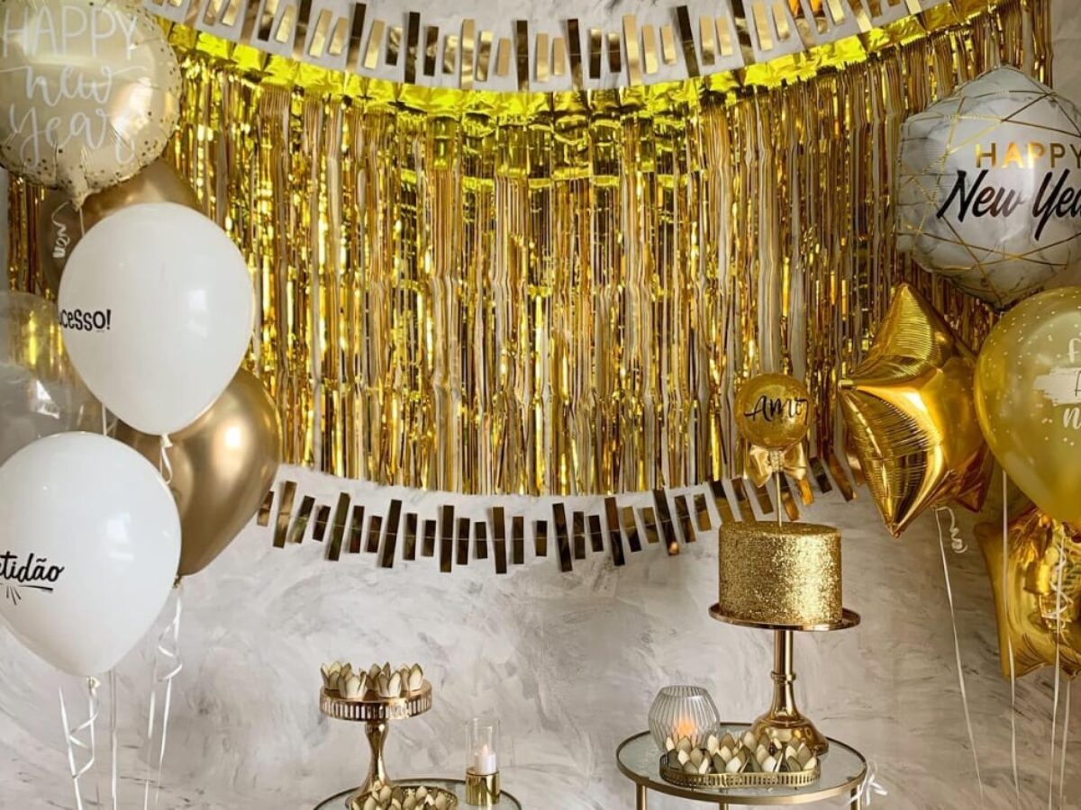 decoração de ano novo