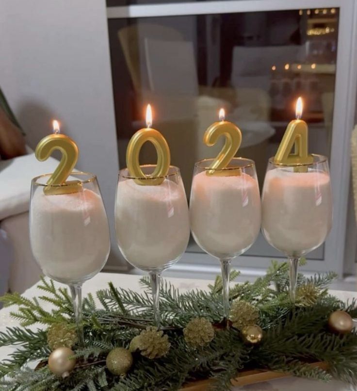 decoração de ano novo simples e barata