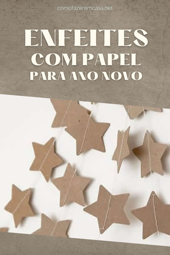 decoração de ano novo simples e barata