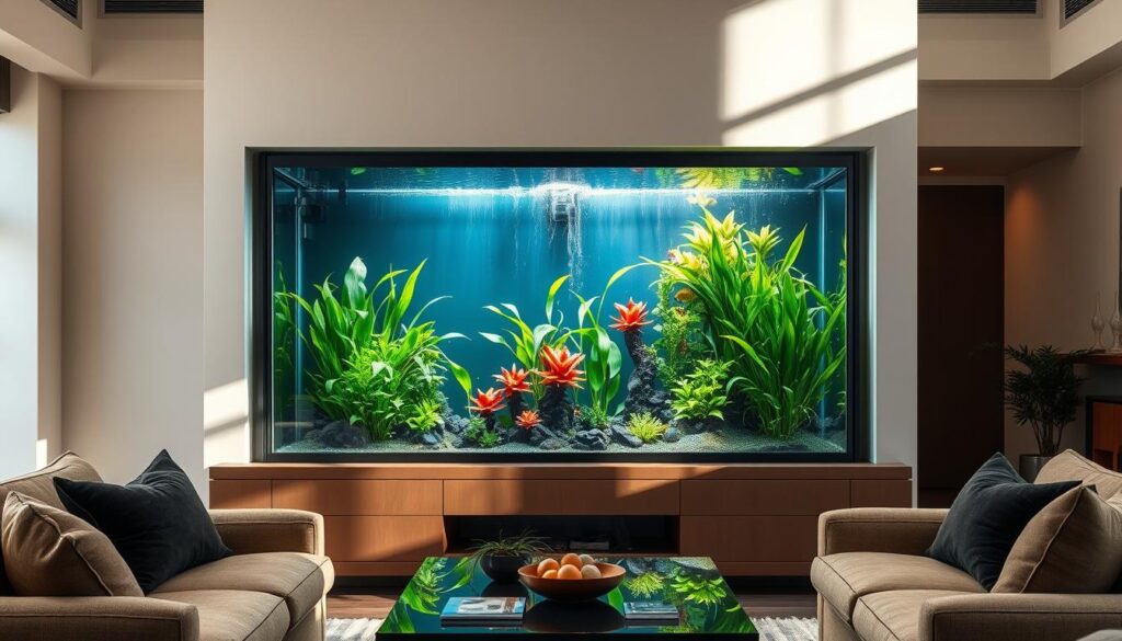 decoração de aquario