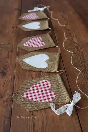 decoração de bandeirola