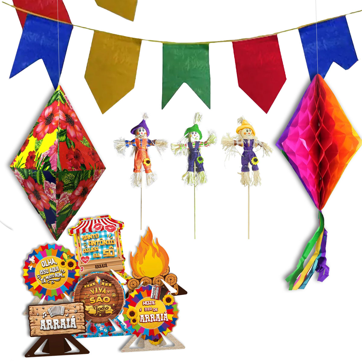 erros comuns ao decorar com bandeirolas