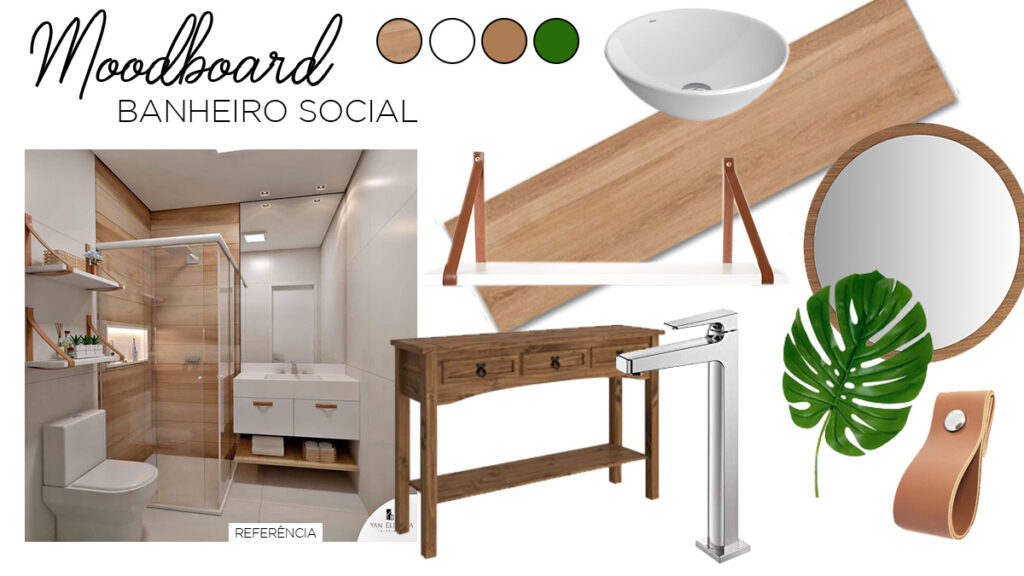 decoração de banheiro