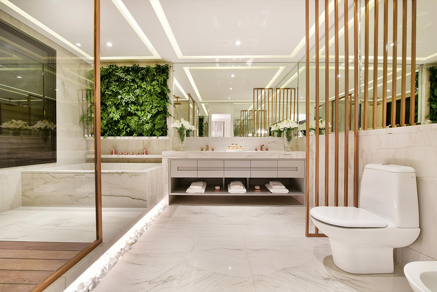 Cores para Banheiro 2026: Azul Puro