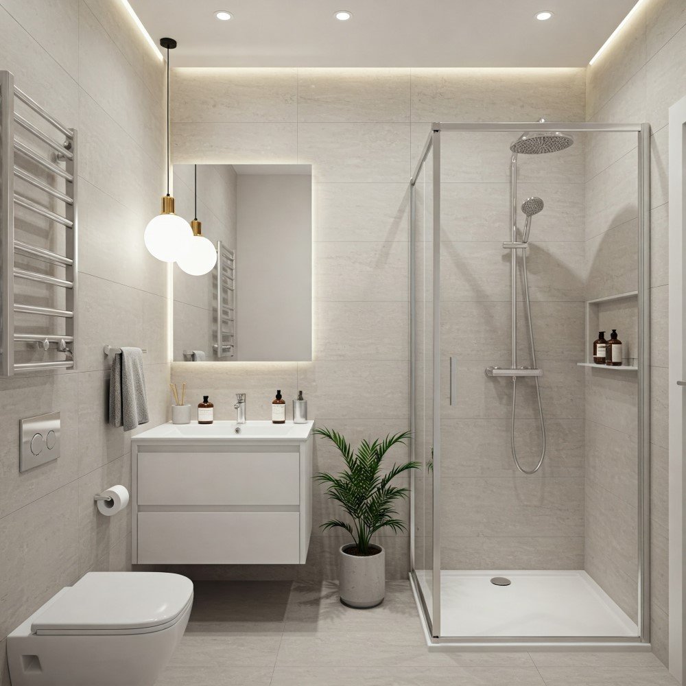 Nichos e Prateleiras: Soluções Inteligentes para Banheiros Compactos