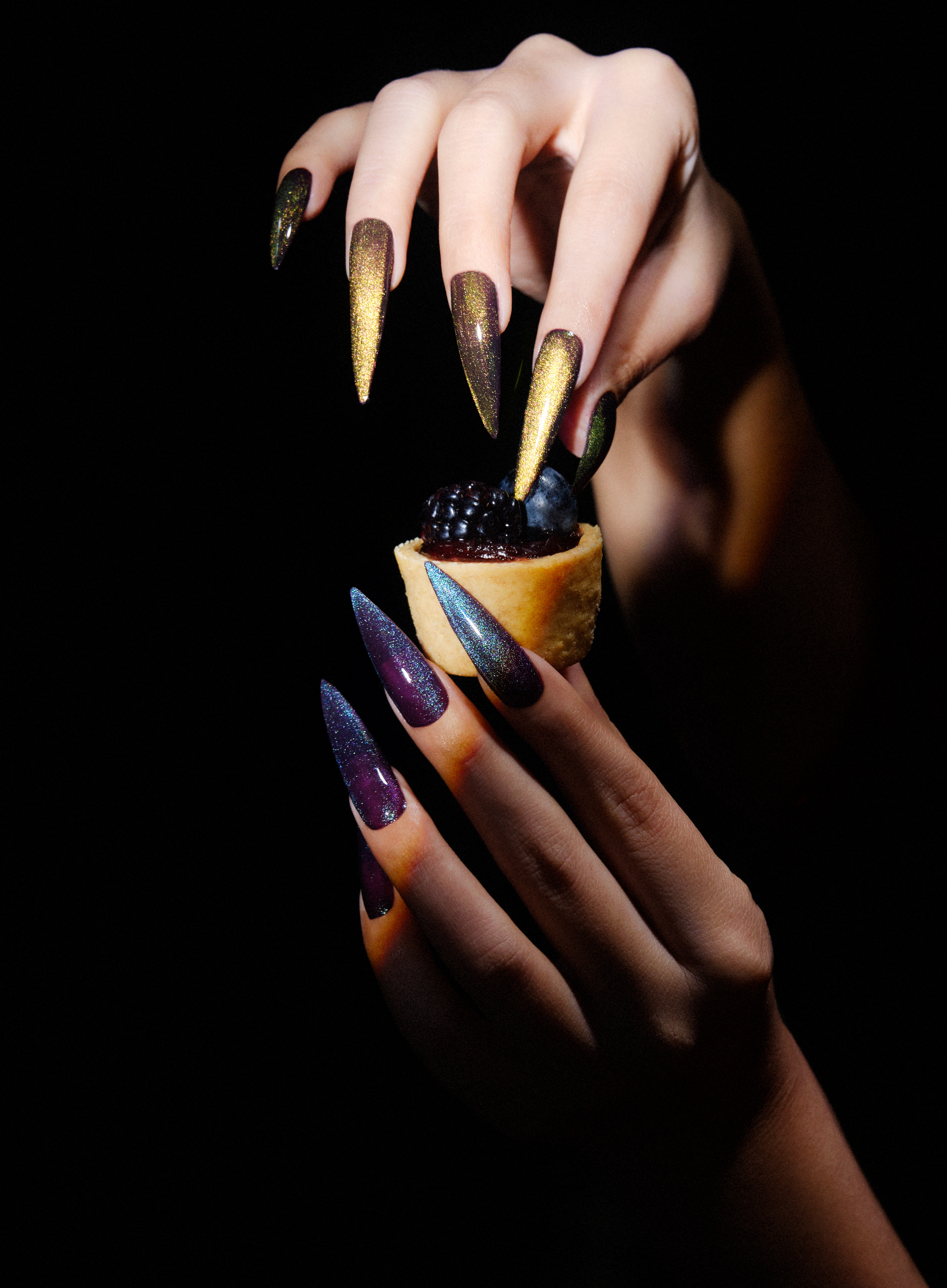 decoração de banho em gel